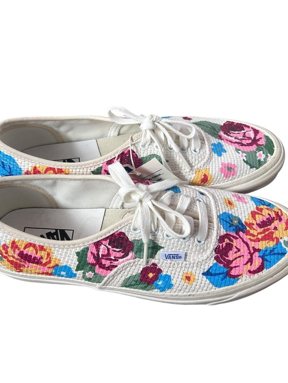 Vans Unisex Authentic 44 DX Anaheim Factory - Floral Size Men’s 11 - Picture 2 of 13